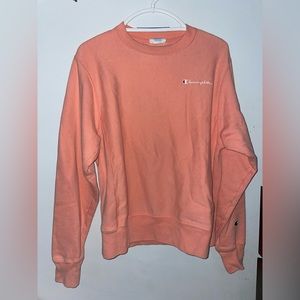 Vintage Salmon pink champion crewneck sweater